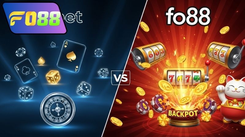 So sánh Fo88 và 86BET về giao diện và trải nghiệm